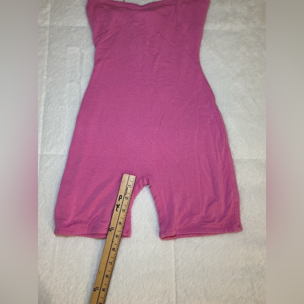 Naked Wardrobe Pink Spaghetti Strap Jumpsuit - Picture 6 of 9